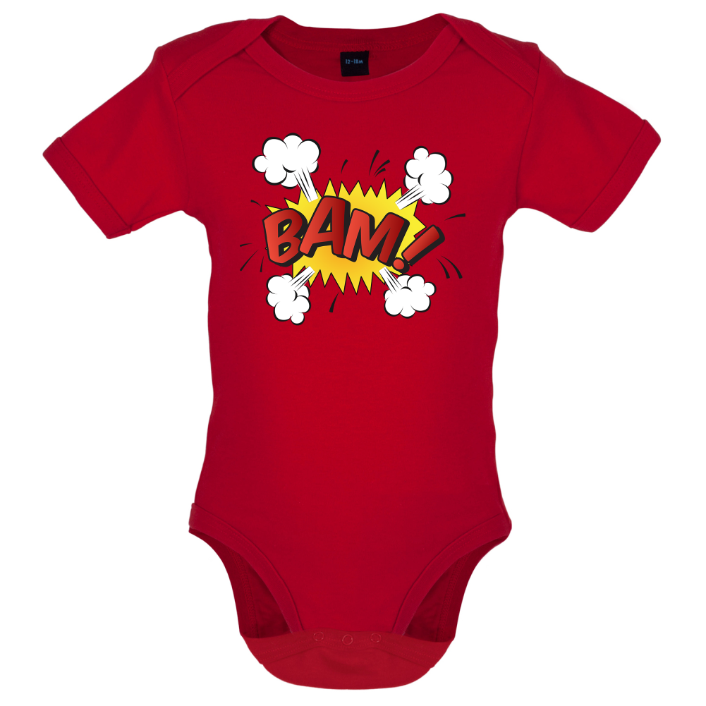 Bam! Word Art Baby T Shirt