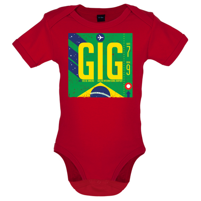 Rio Airport Baby T Shirt