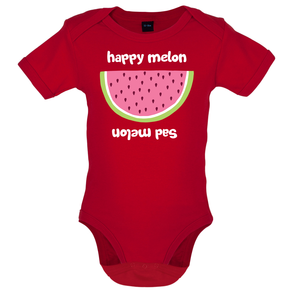 Happy Melon Sad Melon Baby T Shirt