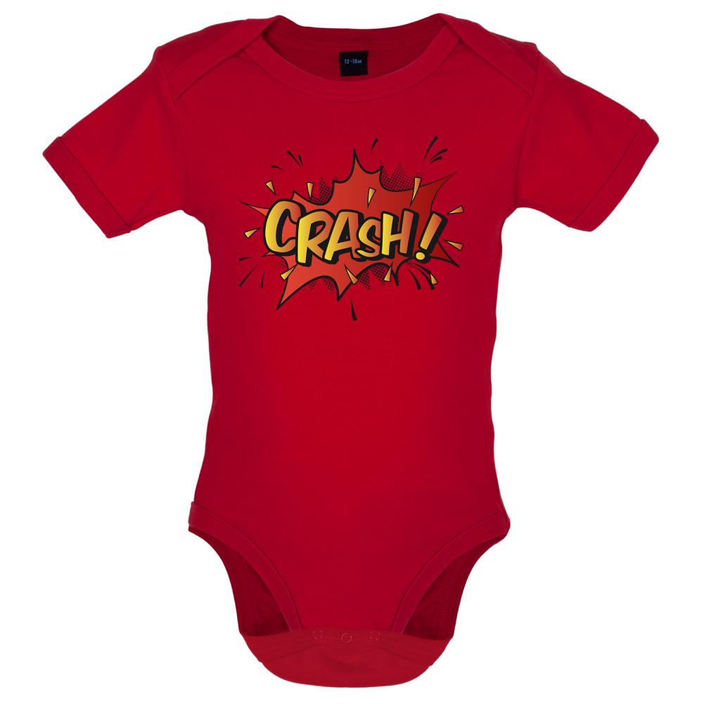 CRASH! Word Art Baby T Shirt