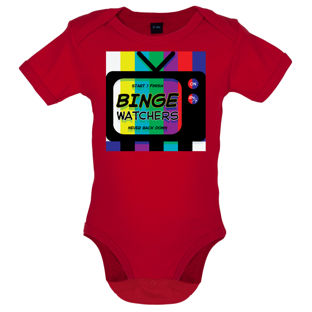 Binge Watchers Baby T Shirt