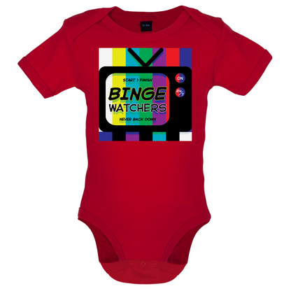 Binge Watchers Baby T Shirt