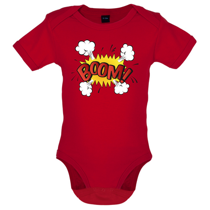 BOOM! Word Art Baby T Shirt