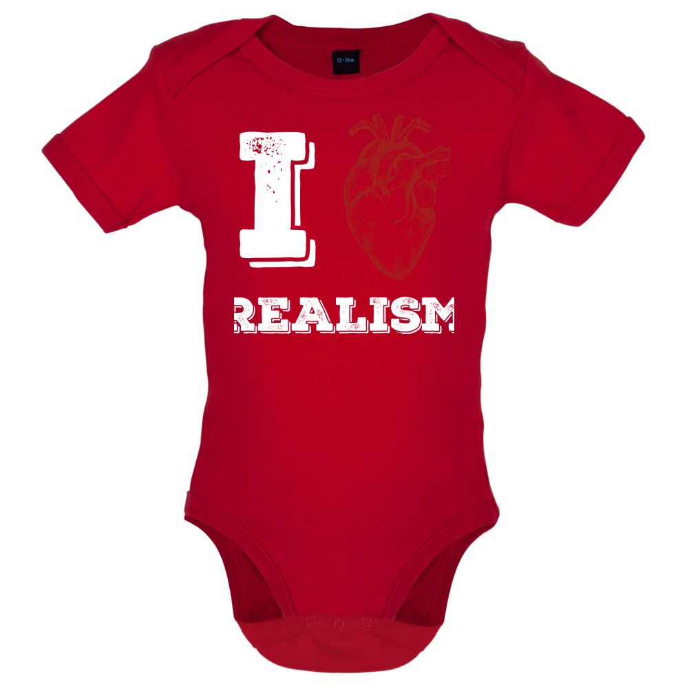 I Heart Realism Baby T Shirt