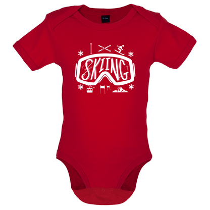 Skiing Goggles Baby T Shirt