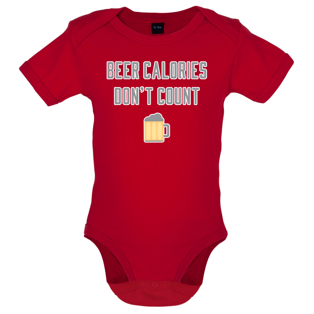 Beer Calories Dont Count  Baby T Shirt