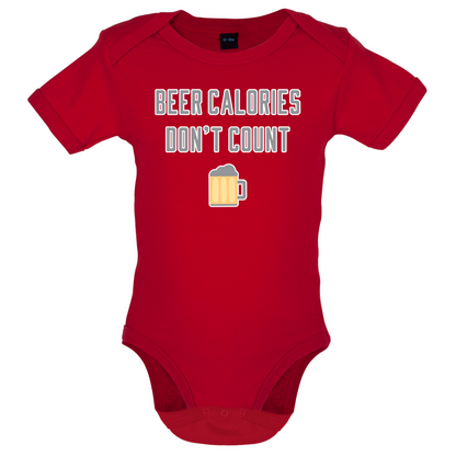 Beer Calories Dont Count  Baby T Shirt