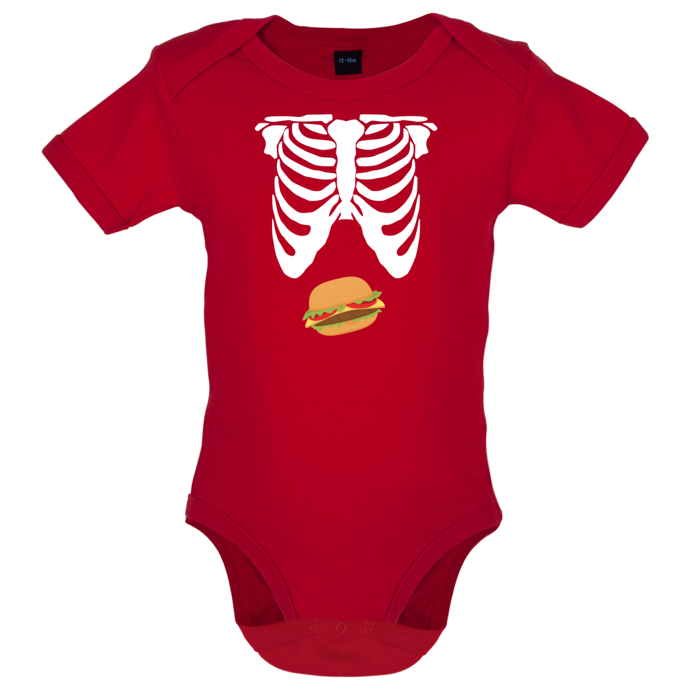 Burger Tummy Baby T Shirt