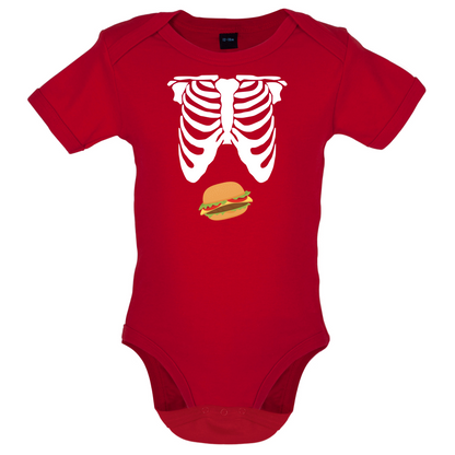 Burger Tummy Baby T Shirt