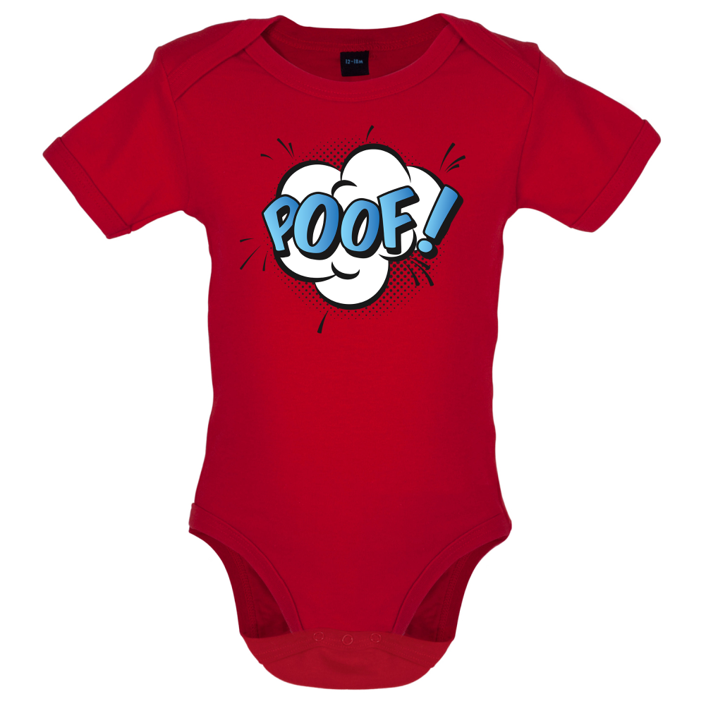 Poof! Word Art Baby T Shirt