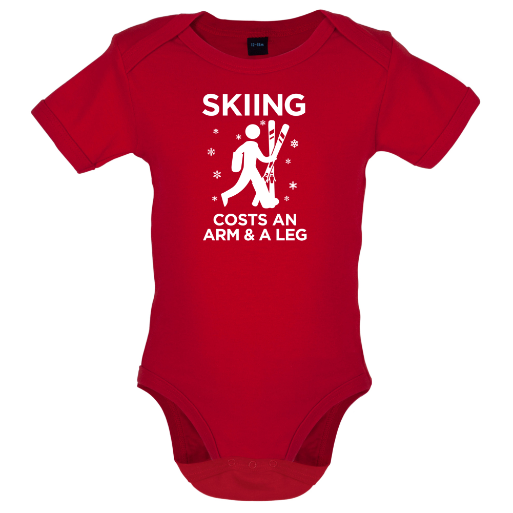 Skiing Costs Arm & A Leg Baby T Shirt
