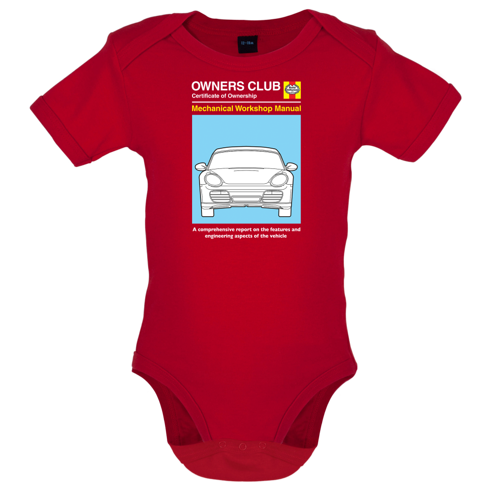 Car Owners Manual 987 Baby T Shirt