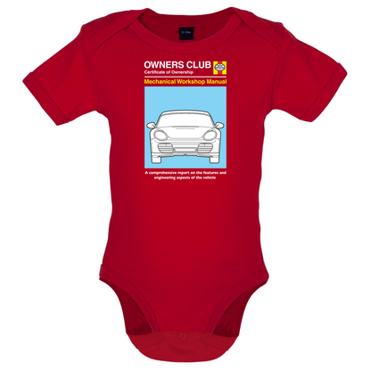 Car Owners Manual 987 Baby T Shirt