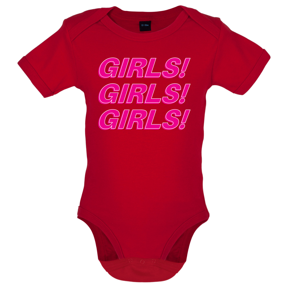 Girls Girls Girls Baby T Shirt
