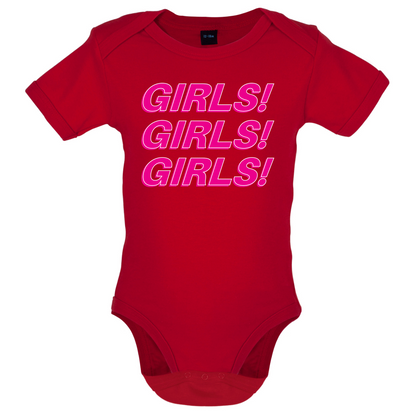 Girls Girls Girls Baby T Shirt