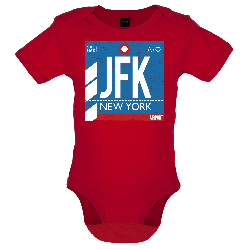 New York Airport Baby T Shirt