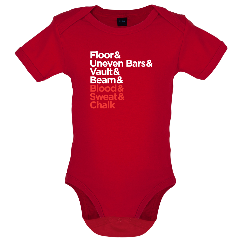 Blood Sweat And Chalk Baby T Shirt
