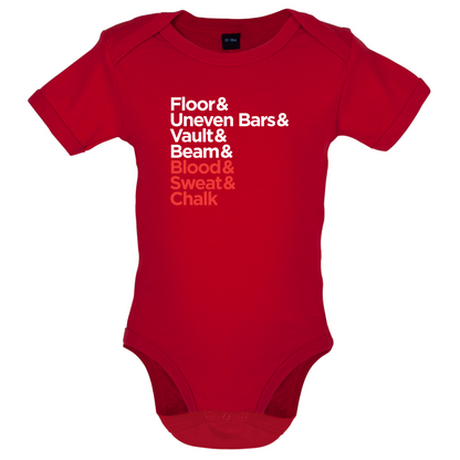 Blood Sweat And Chalk Baby T Shirt