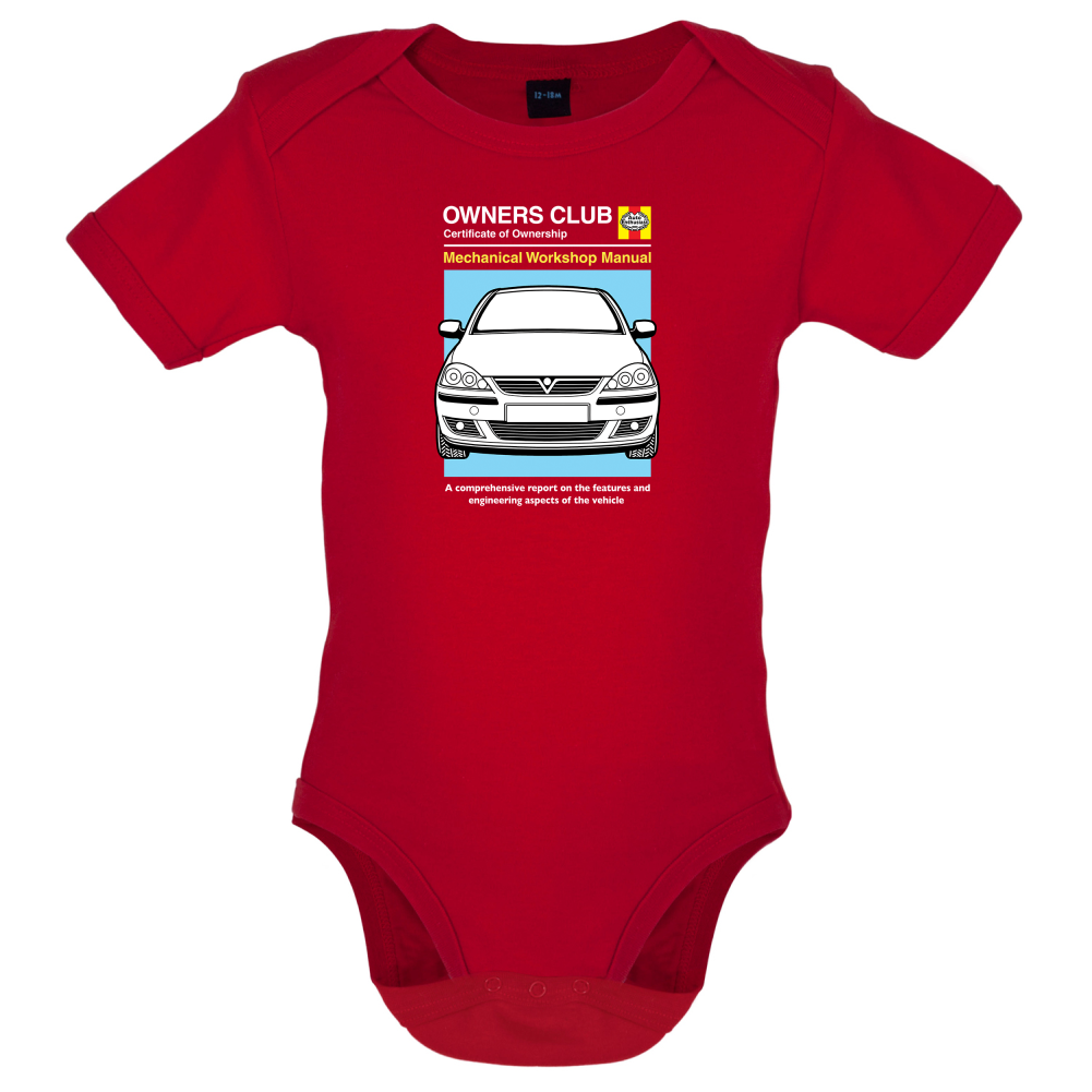 Car Owners Manual Corsa Baby T Shirt