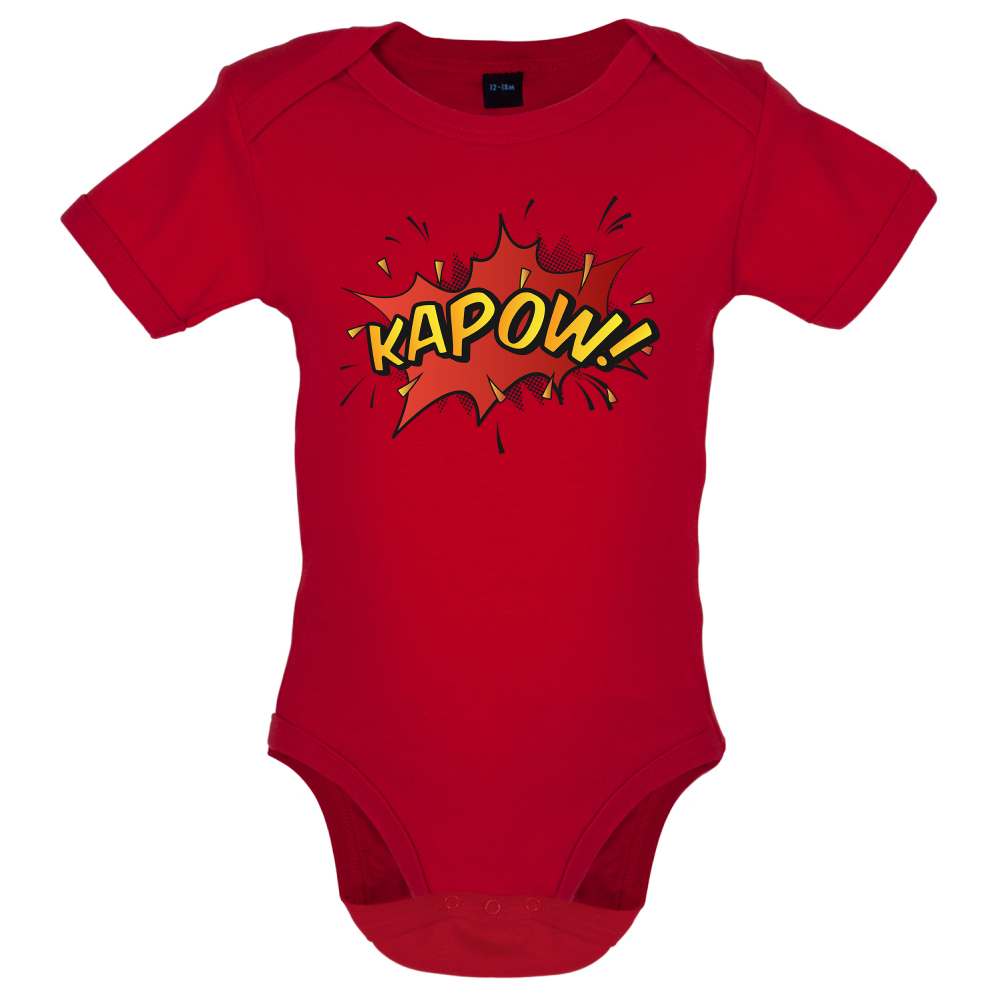 Kapow! Word Art Baby T Shirt