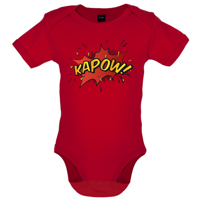 Kapow! Word Art Baby T Shirt