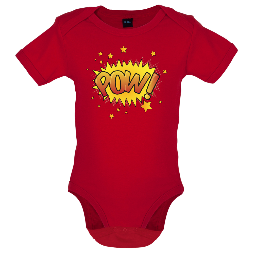 Pow! Word Art Baby T Shirt