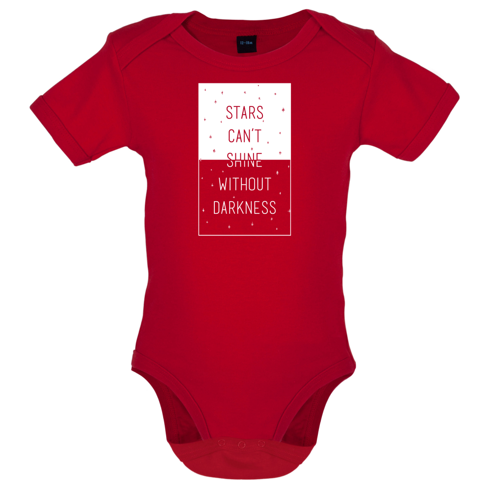 Stars Can't Shine Without Darkness Baby T Shirt