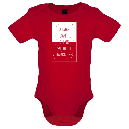 Stars Can't Shine Without Darkness Baby T Shirt