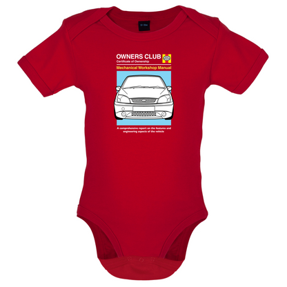 Car Owners Manual Ford Fiesta Baby T Shirt
