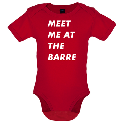 Meet Me At The Barre Baby T Shirt