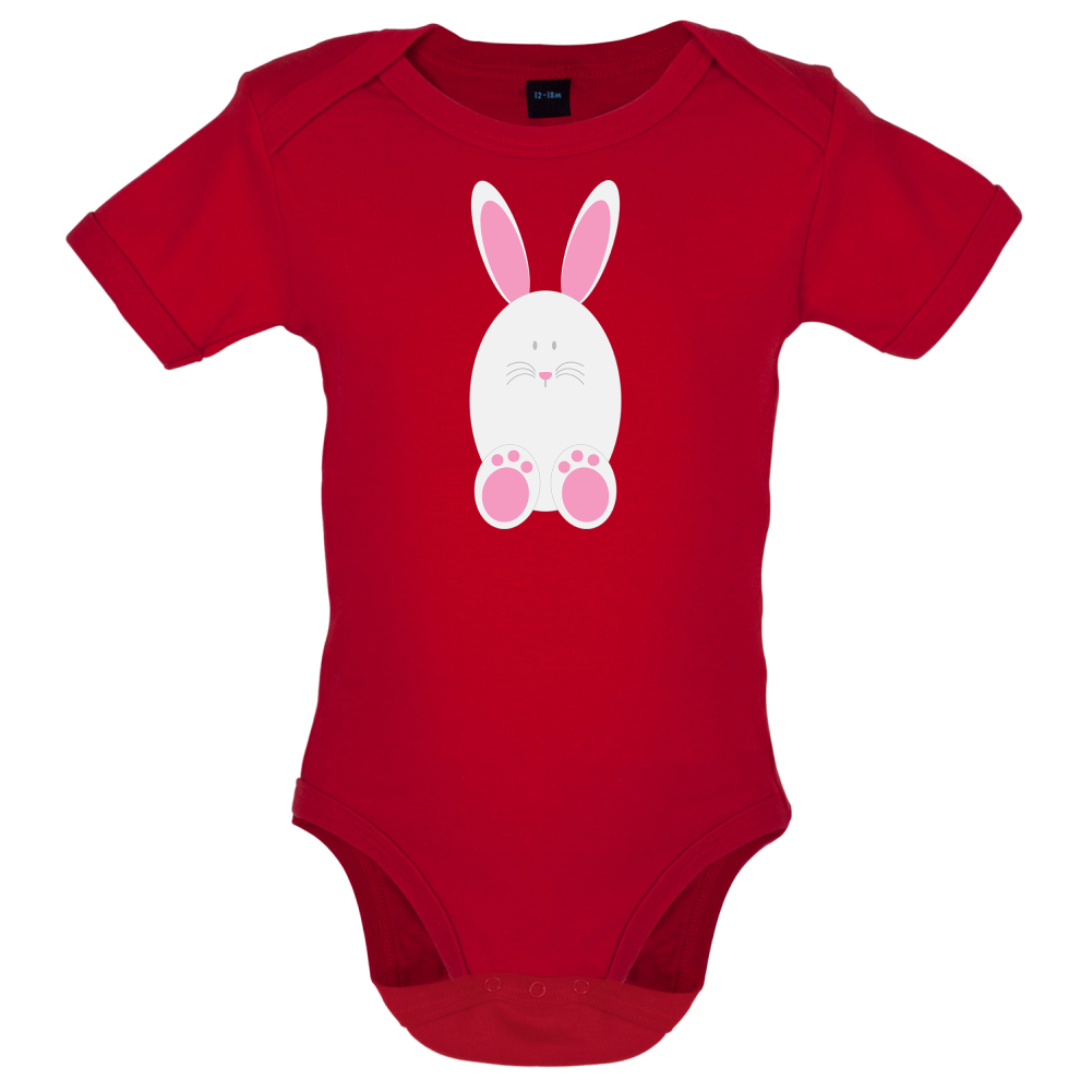 White Easter Bunny Baby T Shirt