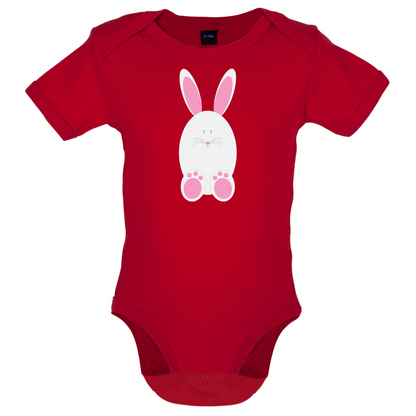 White Easter Bunny Baby T Shirt