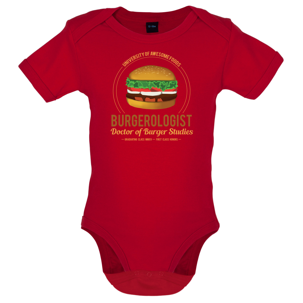 Burgerologist Baby T Shirt