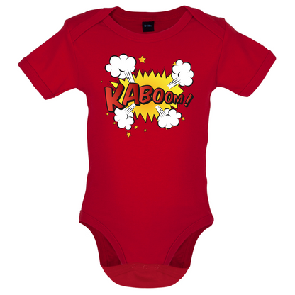 Kaboom! Word Art Baby T Shirt