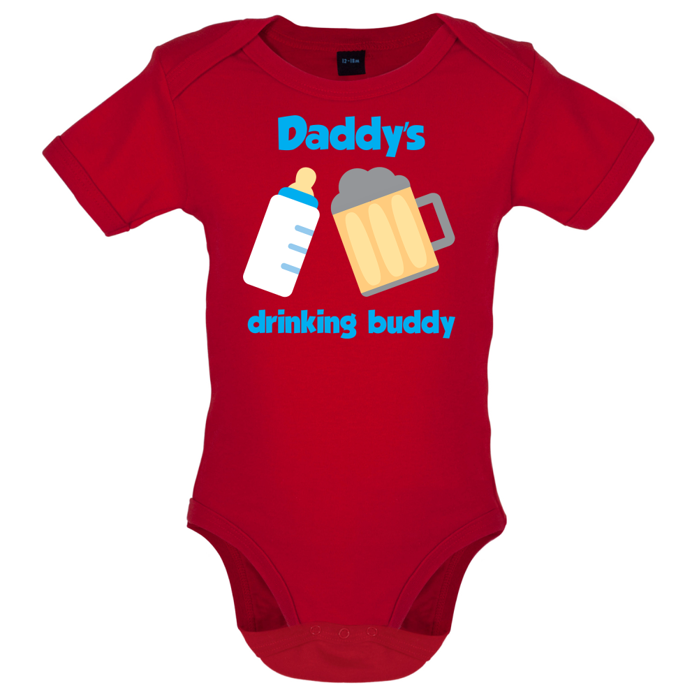 Daddy's Drinking Buddy Baby T Shirt
