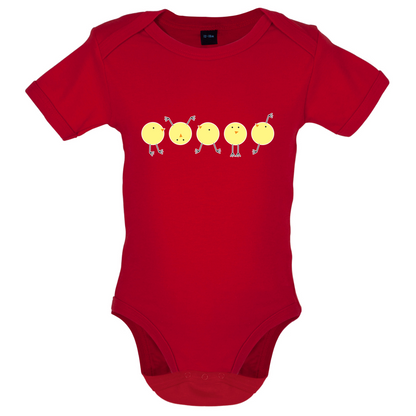 Yellow Chicks Baby T Shirt