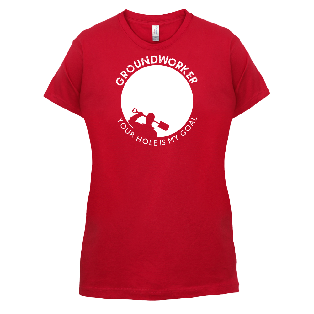 Groundworker Your Hole - My Goal T Shirt