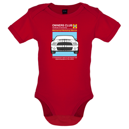 Car Owners Manual Mustang Mustang Baby T Shirt