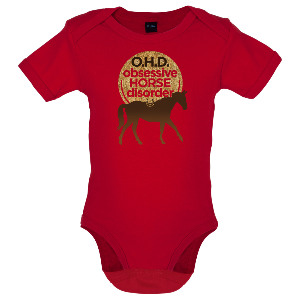 Obsessive Horse Disorder Baby T Shirt