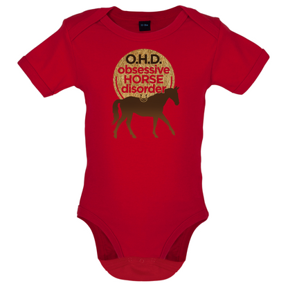 Obsessive Horse Disorder Baby T Shirt