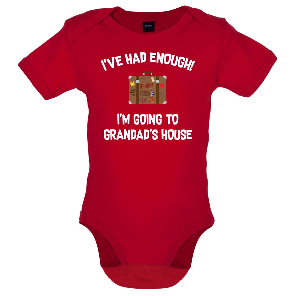 I'm Going To Grandad's House Baby T Shirt