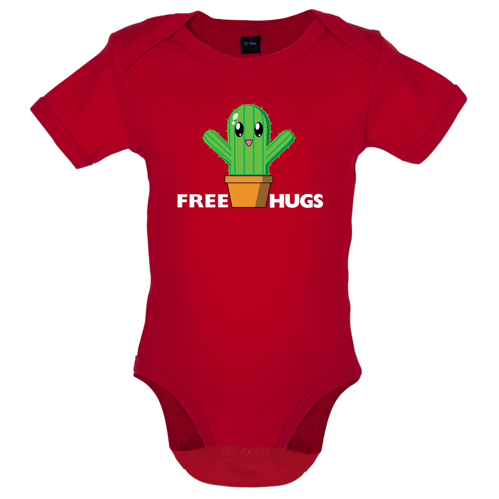Free Cactus Hugs Baby T Shirt