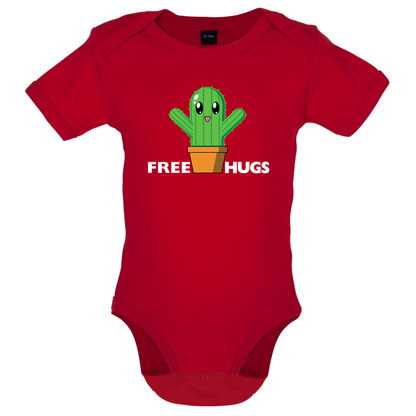 Free Cactus Hugs Baby T Shirt