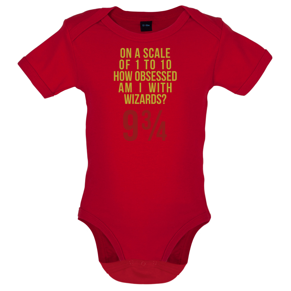 Obsessed With Wizards Baby T Shirt