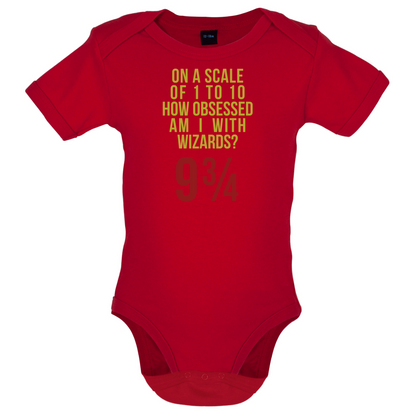 Obsessed With Wizards Baby T Shirt