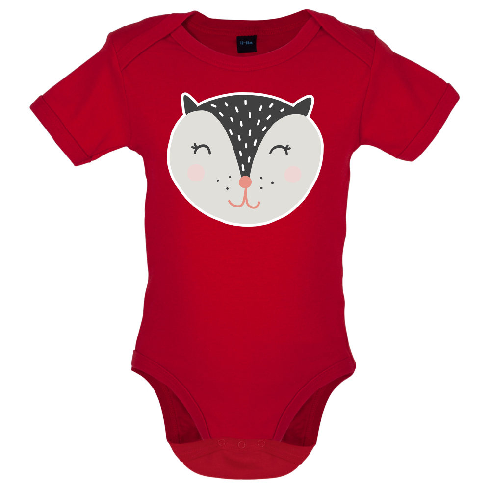 Smiley Face Badger Mrs T Shirt