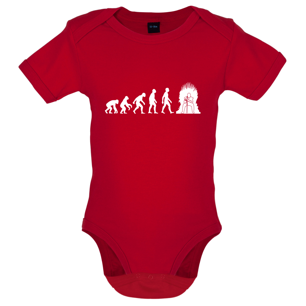 Evolution Iron Throne Baby T Shirt
