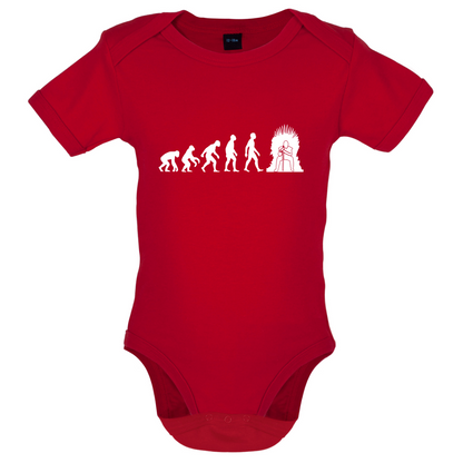 Evolution Iron Throne Baby T Shirt