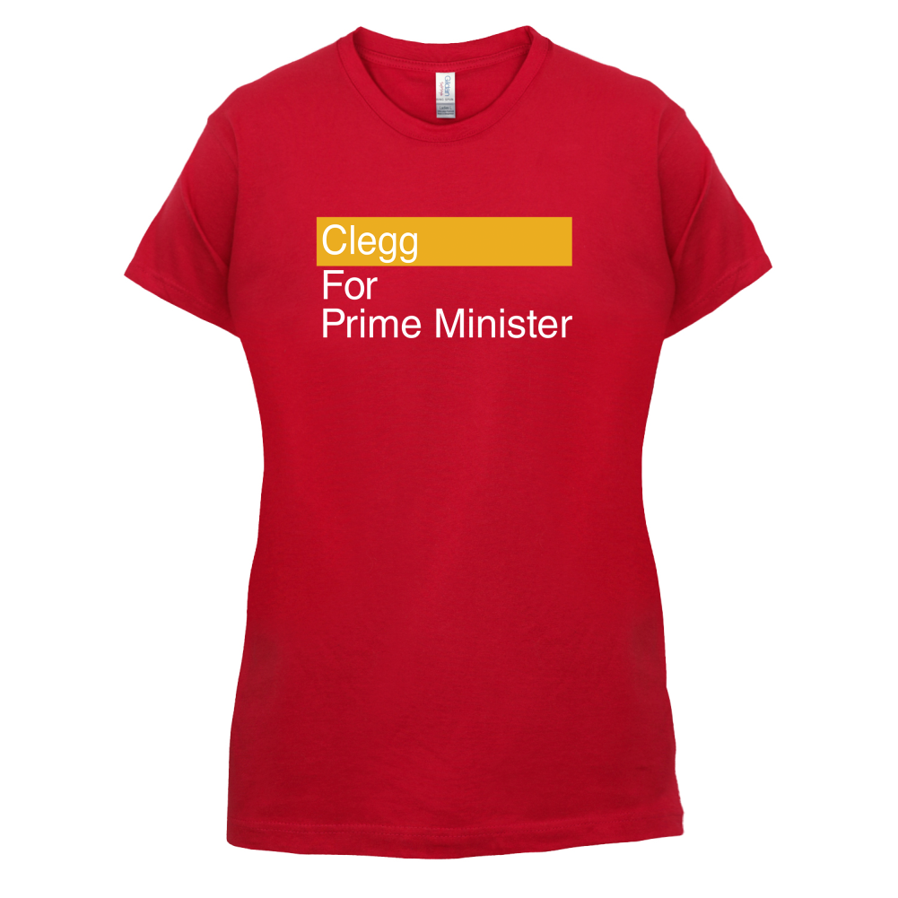 Clegg for Prime Minister T Shirt