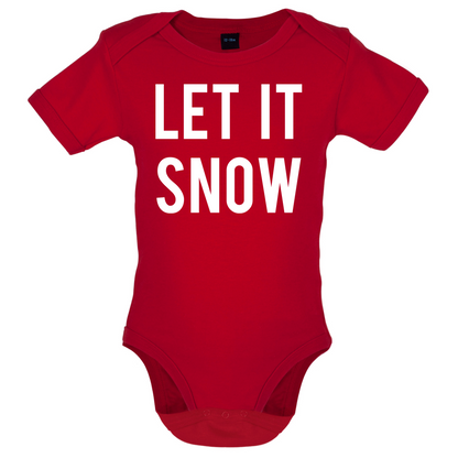 Let It Snow Baby T Shirt